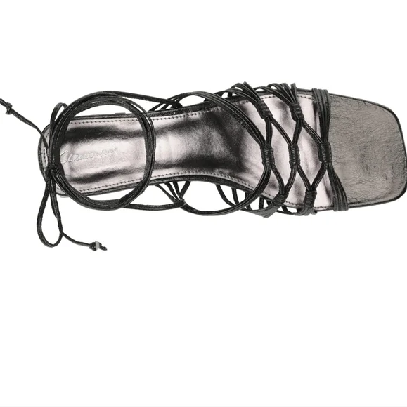 SAM EDELMAN JOCELYN WRAP LACE UP SANDALS - Picture 3 of 11